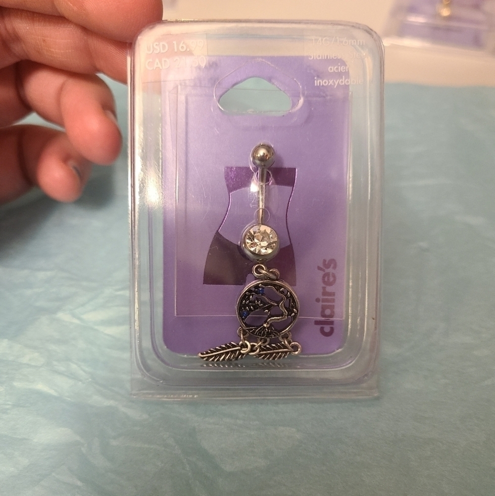 💥 NWT Navel Piercing - Picture 1 of 4